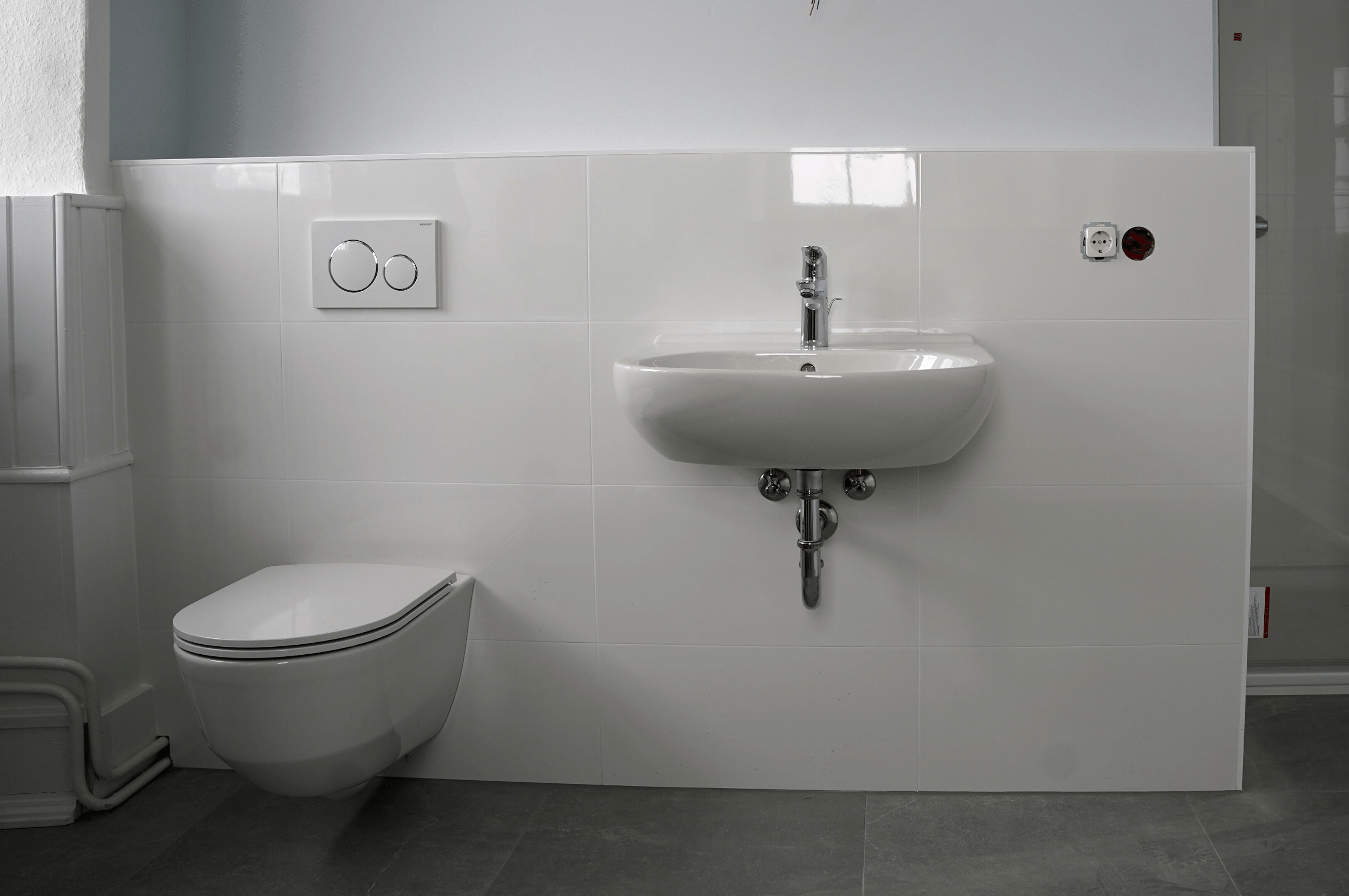 Hämelschenburg Badezimmer nachher